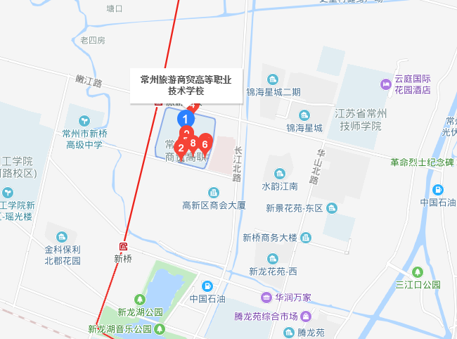 常州旅游商貿高等職業(yè)技術學校地址在哪里