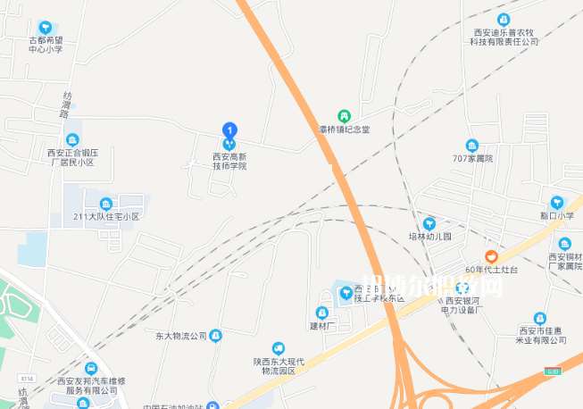 西安高新技師學(xué)院地址在哪里