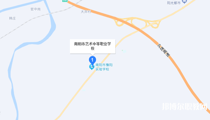 南陽市藝術(shù)中等職業(yè)學校地址，乘車路線