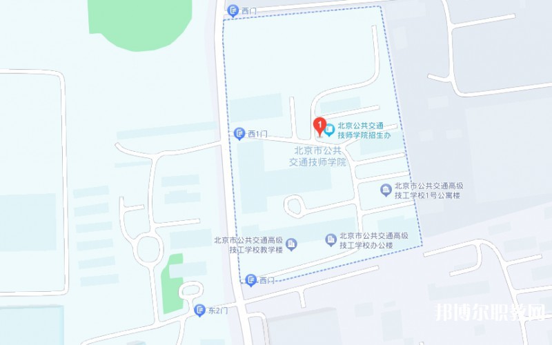 北京市公共交通高級技工學(xué)校地址，乘車路線