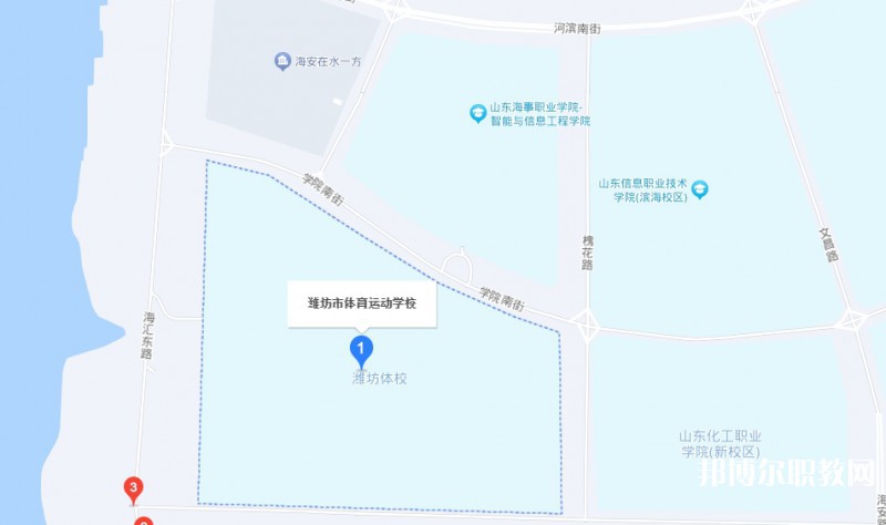 濰坊市體育運動學(xué)校地址，乘車路線