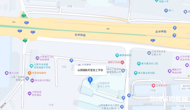 山西國防軍星技工學(xué)校地址，乘車路線