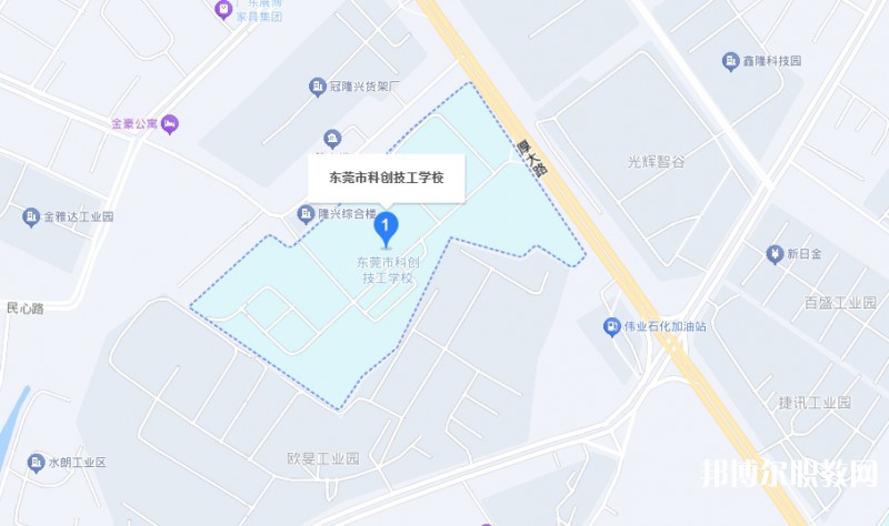 東莞市科創(chuàng)技工學(xué)校地址，乘車路線